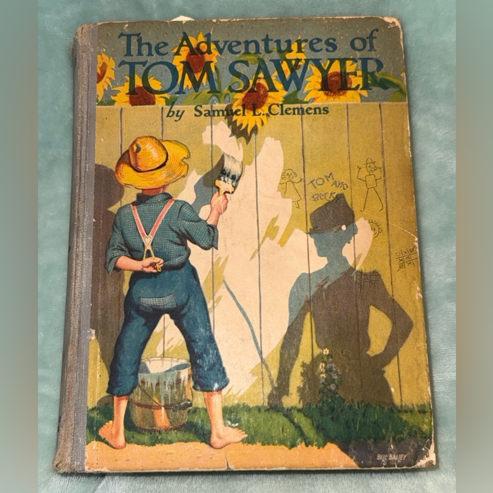 The Adventure Of Tom Sawyer By Samuel L Clemens 1931 Illustrated Companion Serie